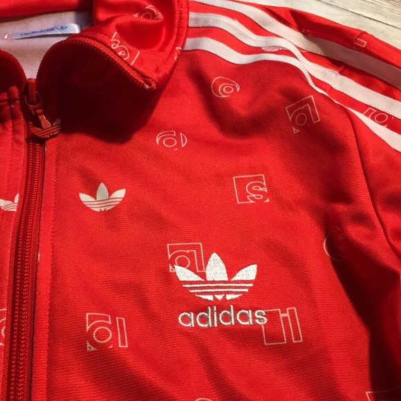 Adidas sample Jacket Sample. . Size 38 red/white. - Picture 9 of 12